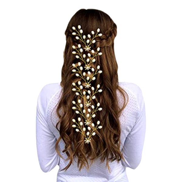 ACCESSOZONE  HAIR CLIPS PACK OF 6 GOLDEN